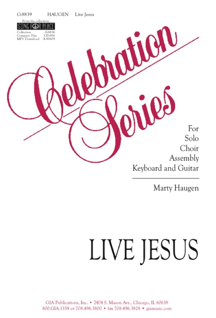 Live Jesus - Guitar edition